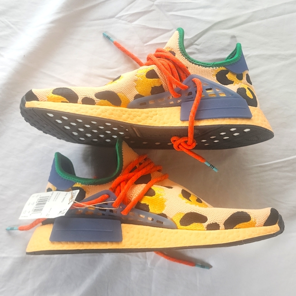 Adidas Pharrell x NMD Human Race 'Animal Print- Pulse Amber'